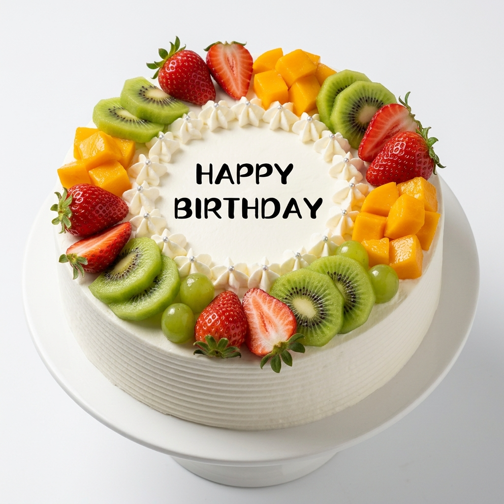 Fruit Cake (Design #3) 水果蛋糕