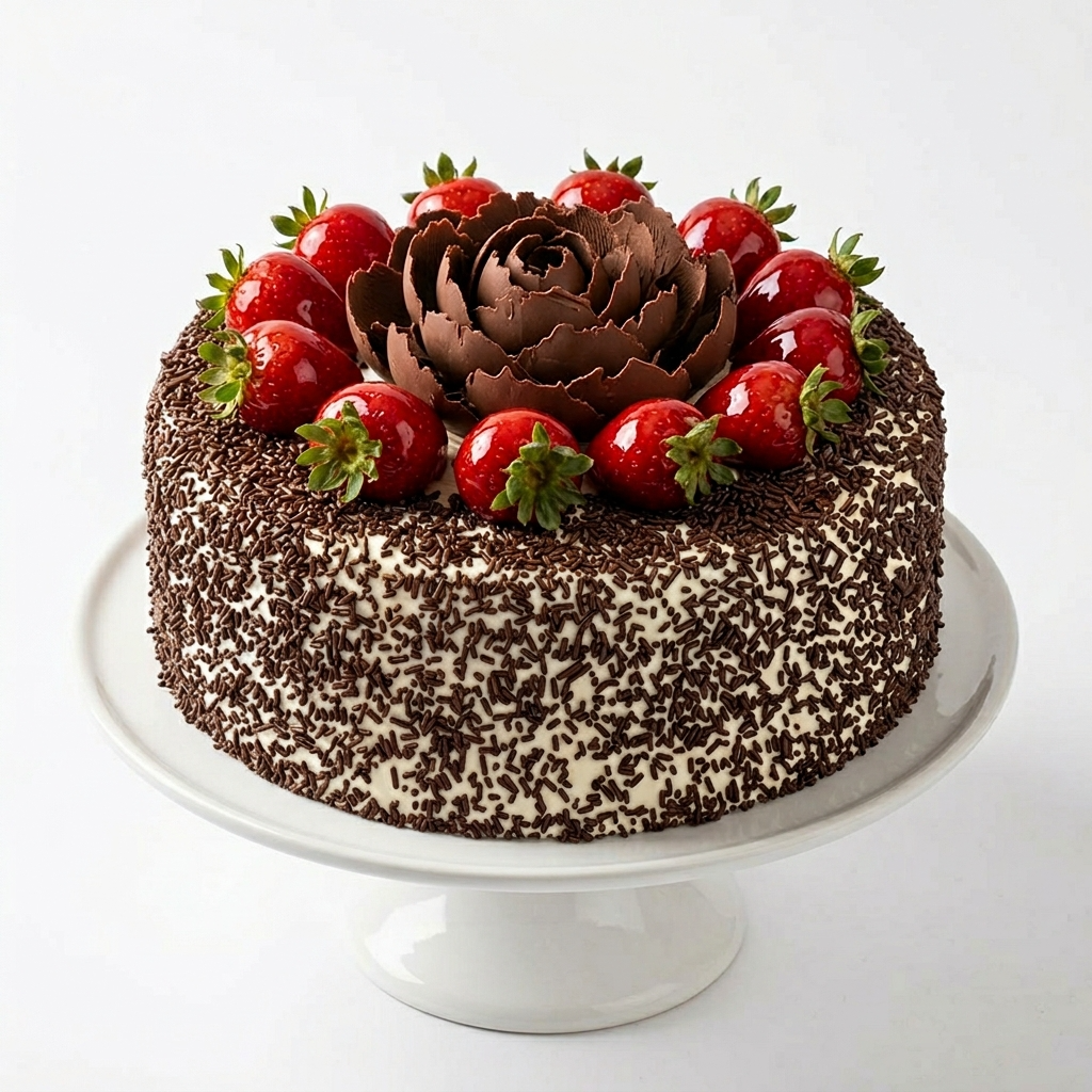 Black Forest Cake (Design #1)黑森林蛋糕