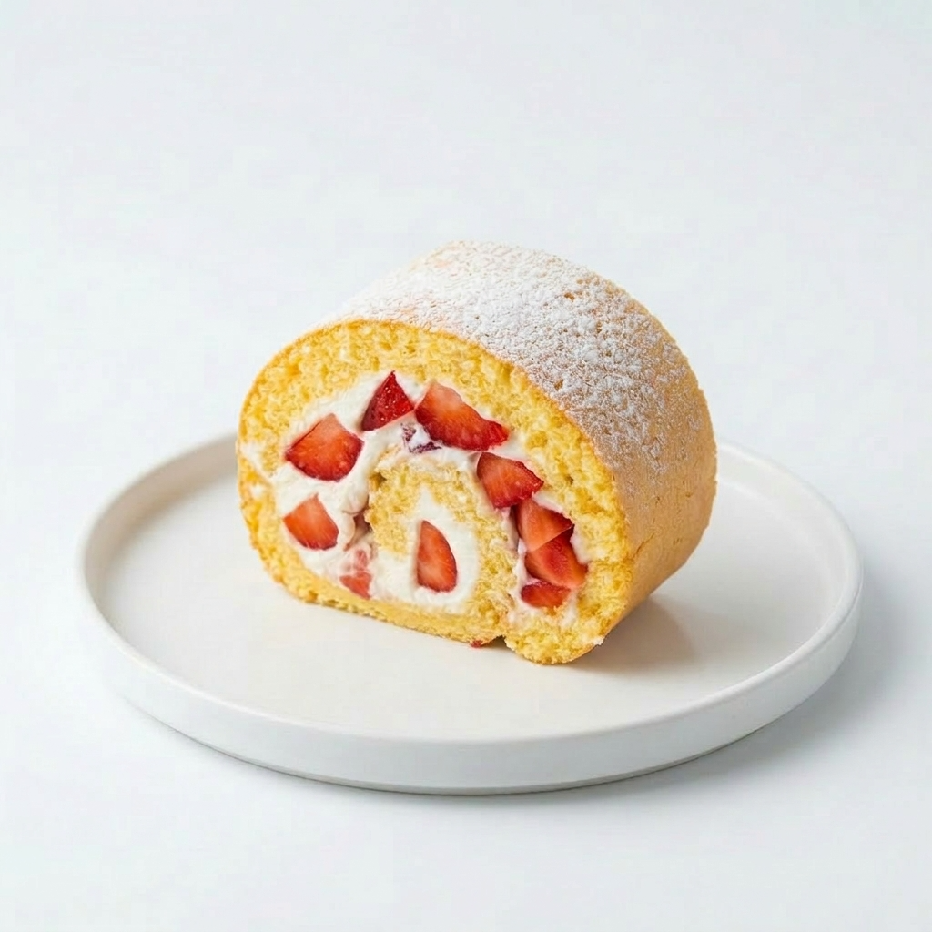 Strawberry Frozen Cake Roll法式草莓蛋糕卷 (Mini)