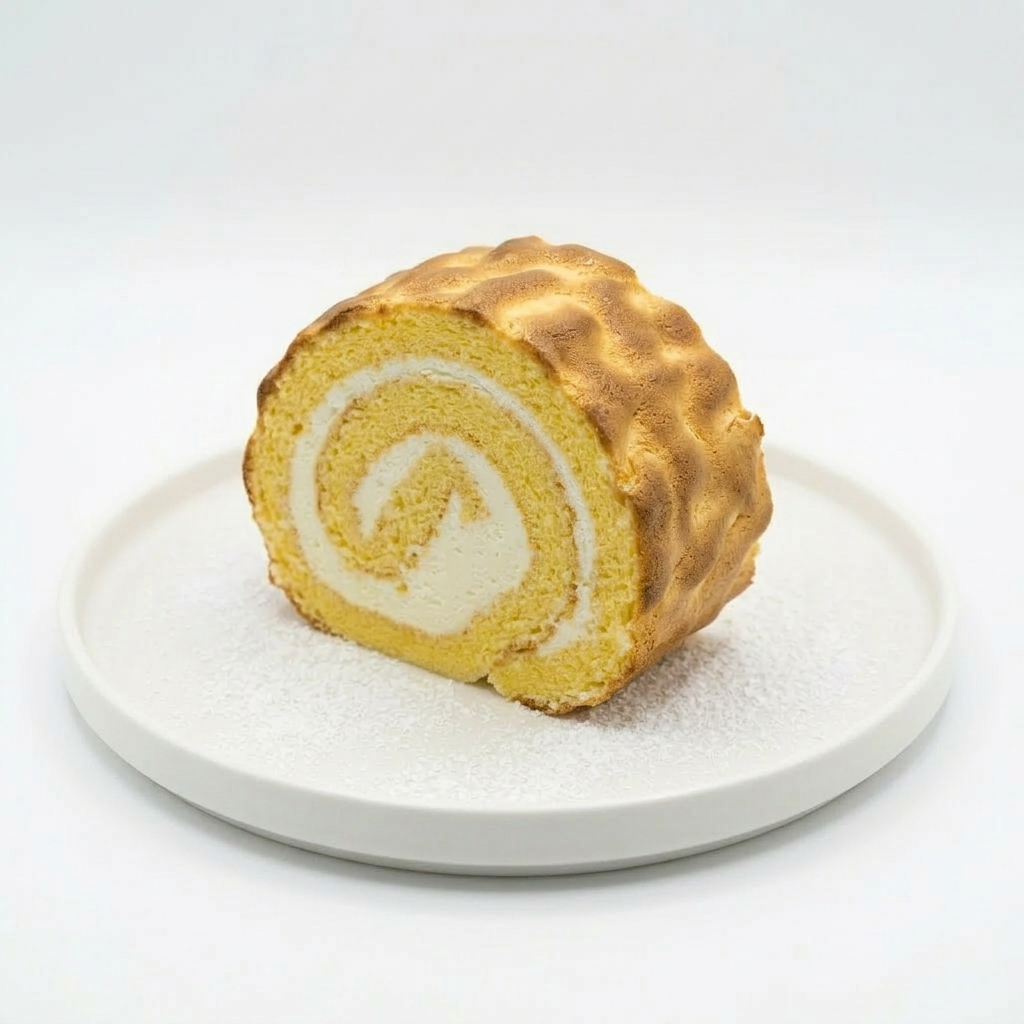 Durian Tiger Skin Cake Roll 榴莲虎皮卷(Mini)