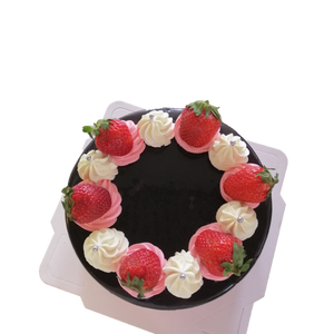 Chocolate & Strawberry Mousse (Desgin #1) 巧克力草莓慕斯