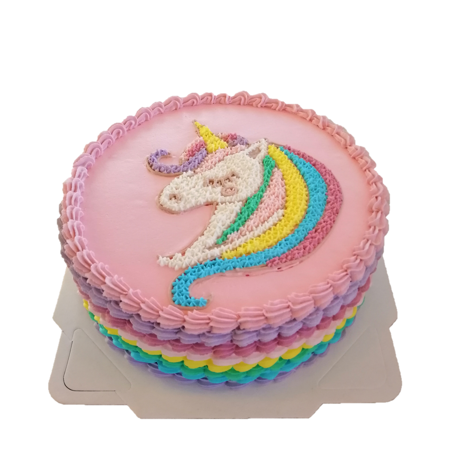 Rainbow Unicorn 彩虹独角兽蛋糕
