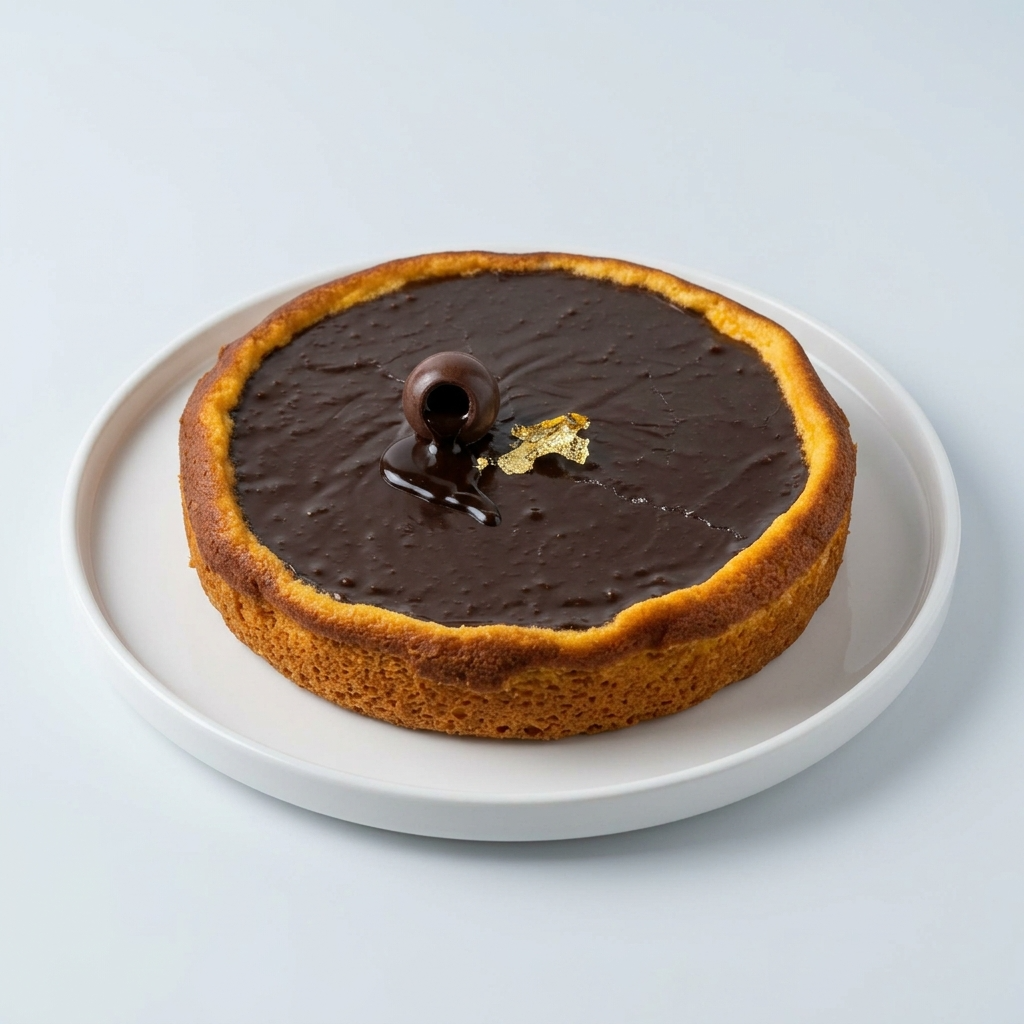 Chocolate Basque Cheesecake巧克力巴斯克蛋糕