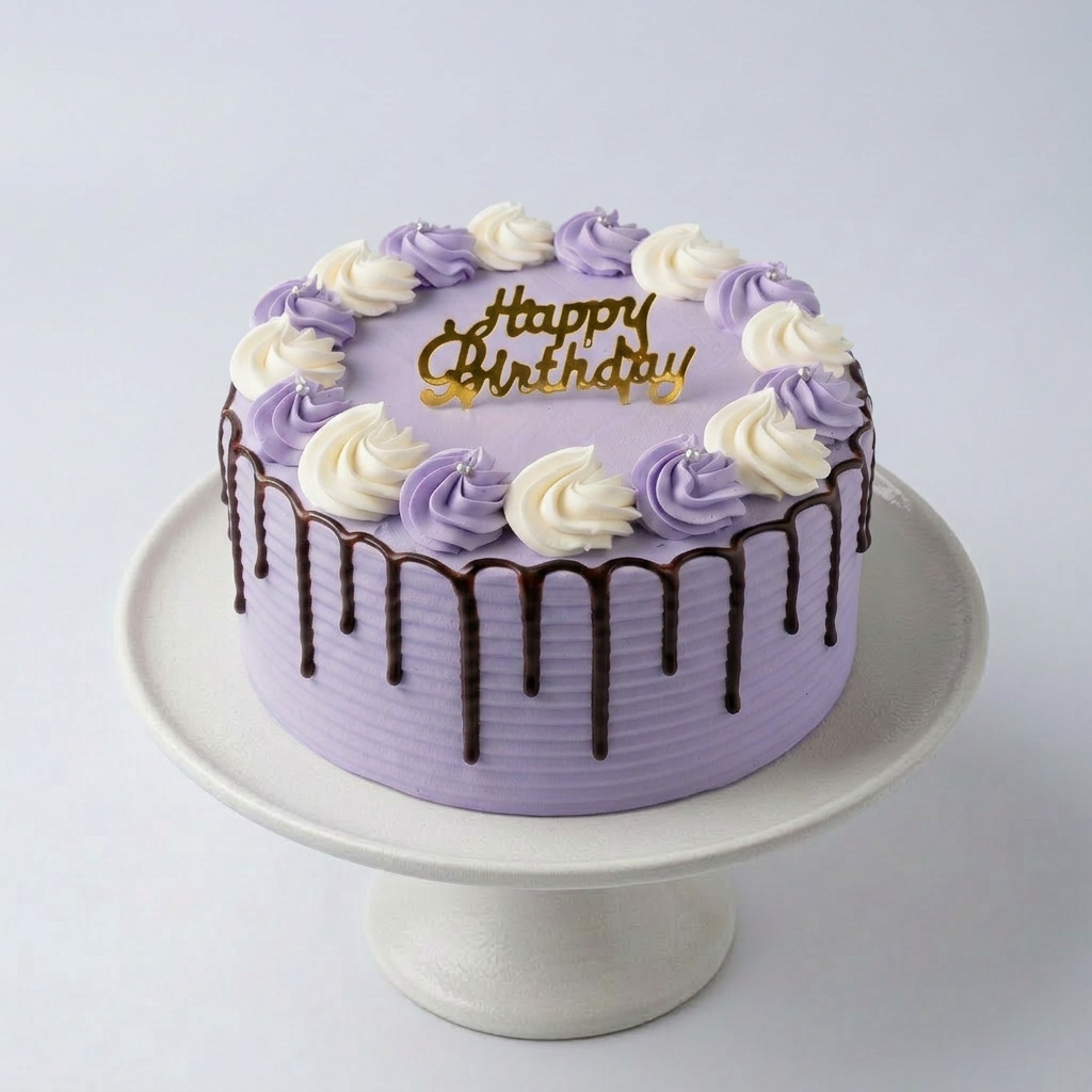 Taro Cake (Design #5) 香芋蛋糕